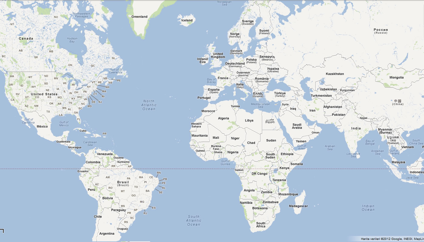 carte du Sao Tome et Principe monde